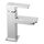 Baterie baie pentru lavoar Ferro, material alama, montaj stativ, monocomanda, finisaj cromat, ventil inclus, click-clack-Dacenergy.ro