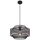Suspensie Globo, structura si abajurul din metal, soclu E27, 60W, 350 x 1500 mm, negru si auriu-Dacenergy.ro