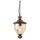 Pendul de exterior Smarter, structura din metal, dispersor din sticla tip „water glass'' culoare cognac, IP33, E27, 42W-Dacenergy.ro