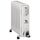Radiator electric , putere 2500 W, 3 trepte, 11 elementi, termostat reglabil, roti pentru deplasare, loc infasurare cablu, alb-Dacenergy.ro