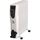 Radiator electric, putere 2500 W, 3 trepte, 11 elementi, termostat reglabil, roti pentru deplasare, culoare alb-Dacenergy.ro