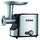Masina de tocat carne, electrica, functie Reverse, buton On/Off, 1.4 kg/min, 1600 W, 3 discuri inox, gri si negru-Dacenergy.ro