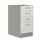 Cabinet inferior, alb extra lucios/gri, PRADO 40 D 4S BB-Dacenergy.ro