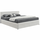 Pat matrimonial cu RGB LED iluminare, alb, 180x200, JADA NEW-Dacenergy.ro