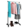 Cuier mobil, inox/plastic negru, DOLFO NEW-Dacenergy.ro
