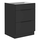 Dulap inferior, negru, SIBER 60 D 3S BB-Dacenergy.ro