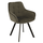 Scaun de design, Velvet verde/negru, PETIN-Dacenergy.ro