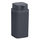 Dozator sapun lichid, pentru baie sau bucatarie, fabricat din polistiren, durabil si usor de intretinut, 0.4 L, 6.8 x 6.8 x 15.5 cm, antracit, Culoare: Antracit-Dacenergy.ro