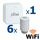 Kit controler gateway si 6 capete termostat smart pentru calorifer Ferroli, Wi-Fi, control de la distanta, siguranta pentru copii, detectare fereastra deschisa, afisaj digital, programabil, alb, Numar piese: 7-Dacenergy.ro