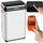 Dezumidificator de aer cu compresor, aplicatiei Tuya/Smart Life, WiFi, blocare copii, indicator LED, capacitate de dezumidificare de pana la 25 litri/zi, rezervor de 6,5 l, 180 m³/h-Dacenergy.ro