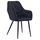 Fotoliu de design, material Velvet negru, VERIO NEW-Dacenergy.ro