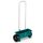 Semanatoare manuala de gradina, realizata din plastic, reglare a granulelor pe 10 niveluri, roti mari, 12 litri, capacitate maxima de incarcare 10 kg, verde-Dacenergy.ro