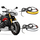 Set banda DRL 12.5cm 12V cu functie de semnalizare dinamica. COD: 8260064​-Dacenergy.ro