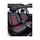 Huse scaune auto universale premium cu bancheta spate fractionata negru rosu Cod: F3001-P43-Dacenergy.ro