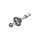 Butuc roata remorca 4x100 cu ax complet si accesorii  Cod: CW-0203-Dacenergy.ro