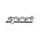 Ornament Sport  crom auto universal 11x3.2cm Cod: S02-Dacenergy.ro