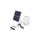 Lampa iluminat 100W cu panou solar 12W Breckner Germany  Cod: BK87438-Dacenergy.ro