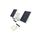 Lampa LED cu panou solar 100W proiector 300W baterie 3,2V/40Ah Cod: BK87488-Dacenergy.ro