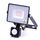 Proiector LED 10W Senzor SAMSUNG Cip Cut-OFF Function Corp Negru 4000K COD: 437-Dacenergy.ro