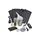 Kit restaurare faruri auto cu polimer lichid 100ML , include accesorii si alimentare duala 12V / 220V Cod: HL4235-Dacenergy.ro