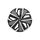 Set 4 capace roti Evo culoare negru argintiu 15 inch Cod: WR2-1SL-15-Dacenergy.ro