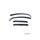 Paravanturi fata spate fumurii compatibile Dacia Sandero III Sandero Stepway III 5d 2020-> Cod: ART3033-Dacenergy.ro