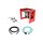 Kit pompa transfer motorina 12V debit 40L/min cu contor furtun aspiratie 1.5m furtun transfer 4m si pistol   Cod: BK87750-Dacenergy.ro
