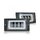 Proiector LED auto 15W cu angel eyes DRL alb sau galben 12V 24V Cod: HH-LD4-Dacenergy.ro