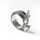 Colier evacuare tip V-Band cu flanse incluse 76 mm 3 inch inox prindere rapida Cod: TY-VB76-Dacenergy.ro