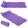 Saltea Gonflabila Plaja Bestway, 213x86 cm, PVC, Tetiera Gonflabila, Rulabila, Capacitate Maxima 90 kg, Petec Reparatie Inclus, Varsta 14+, Violet, Culoare: Violet-Dacenergy.ro