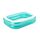 Piscina gonflabila familie Bestway, dreptunghiulara, 201x150x51 cm, 450 litri, 2 inele gonflabile, vinil 0.28 mm, kit reparatie inclus, pentru adulti si copii, gradina curte terasa, Turcoaz-Dacenergy.ro