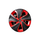 Set 4 capace roti Evo culoare negru rosu 15  inch Cod: WK2-1RD-15-Dacenergy.ro