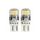 Set 2 becuri auto LED 2 faze T20 7443 W21/5W 16SMD 2835 CANBUS 12-24V 450/100lm lumina alba Cod: SPT18-7443-W-Dacenergy.ro