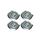 Set 4 prinderi podea colt pentru marfa 250 kg autocamioane si remorci Cod: UP-03B-Dacenergy.ro