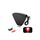 Lampa pozitie si stop frana LED F1 lumina neon rosu si alb cu joc de lumini 12V Cod: ZC-METR2-Dacenergy.ro