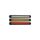 Lampa laterala LED rosie cu 3 functii lumina continua flash semnalizare dinamica 12-24V Cod: ZC-15LEDR-Dacenergy.ro