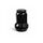 Piulita roata ATV auto neagra M10x1.25 Cod: 13470BK-Dacenergy.ro