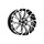 Jante DY817 KM 17x7.5 5x100 ET35 negru polish diamond cut compatibile Skoda Volkswagen Audi Seat Cod: DY817-Dacenergy.ro