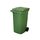 Pubela de inalta calitate DacEnergy©, material HDPE, cu capac, 2 roti, rezistent UV si inghet, 240l, locas cip, verde, 740x580x1070 mm-Dacenergy.ro