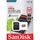 Card MicroSDXC UHS-I + Adaptor, SanDisk, 64 GB-Dacenergy.ro