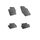 Set  covorase profesionale cauciuc culoare negru dedicate  PEUGEOT 307 2001-2008-Dacenergy.ro