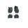 Set covorase profesionale cauciuc culoare negru dedicate VOLVO S80 II dupa anul 2006-Dacenergy.ro