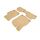 Set covoare cauciuc stil tavita DacEnergy©, compatibil Audi A4 B9, dupa anul 2015, bej-Dacenergy.ro