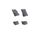 Set covorase profesionale cauciuc culoare negru dedicate  MERCEDES E-KLASSE W/S211 2002-2009-Dacenergy.ro