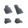 Set covorase cauciuc DacEnergy©, compatibil BMW 32/ F33/ F36 seria 4, dupa anul 2013, pentru interior, suprafata antiaderenta, negru, 4 bucati-Dacenergy.ro