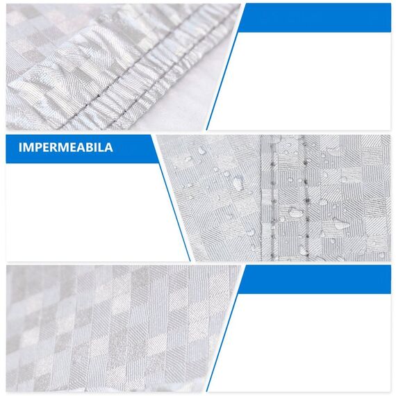 Prelata auto DacEnergy© realizata din material premium tip oxford, compatibila cu marca Mercedes Clasa E w212, impermeabila, protectie solara, anti vant, rezistenta la zgarieturi, 4.90×1.76×1.48m-poza 4-Dacenergy.ro