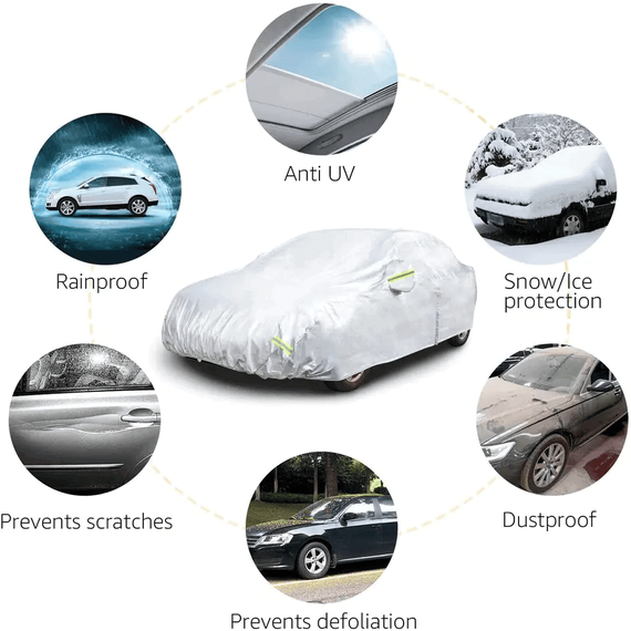 Prelata auto delux DacEnergy©, compatibila cu marca Audi A4 B8, impermeabila, protectie solara, anti vant, rezistenta la zgarieturi, 4.90×1.76×1.48m-poza 2-Dacenergy.ro