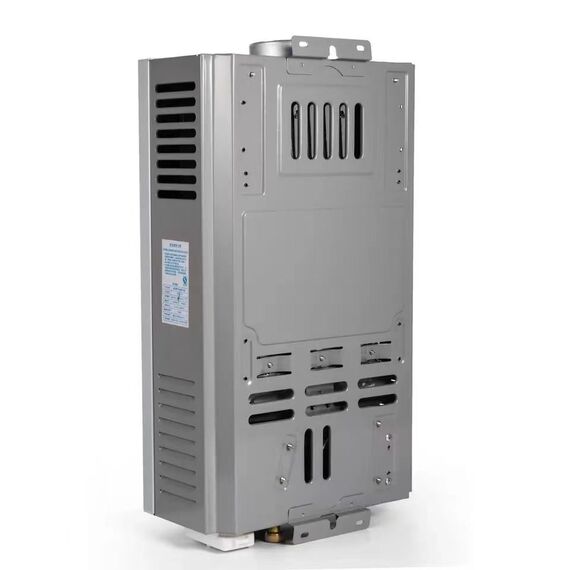 Incalzitor instant pe GPL DacEnergy©, carcasa din otel inoxidabil, afisaj LED si butoane de control, presiunea gazului nominal de 2800Pa, cu alimentare baterii, 18l/min, 36 kw, argintiu, Tip alimentare	: GPL, Capacitate: 18 l-poza 13-Dacenergy.ro
