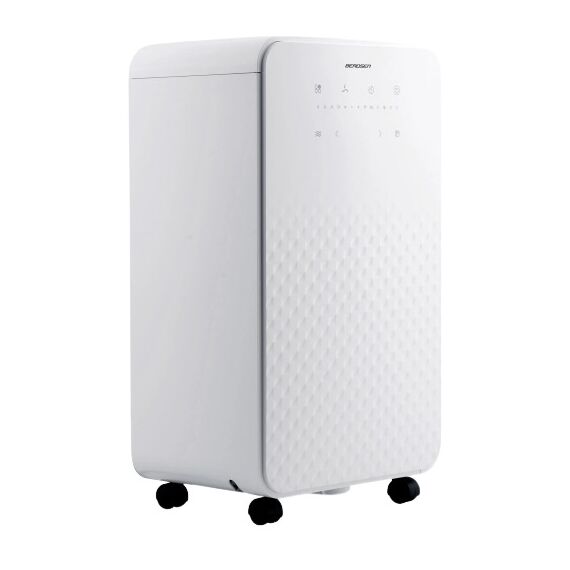 Dezumidificator, capacitate rezervor 2 l, 12 l/24h, 6 moduri, normal, continuu, ventilatie, uscare rufe, noapte si puternic, afisaj LCD, functia de blocare pentru copii, alb-Dacenergy.ro