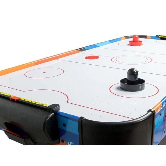 Masa Air Hockey 2 pucuri, 2 atacanti, Sistem AirFlow 220 - 240V, 121,5 x 61 x 74,5 cm-poza 4-Dacenergy.ro
